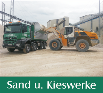 Sand und Kieswerke